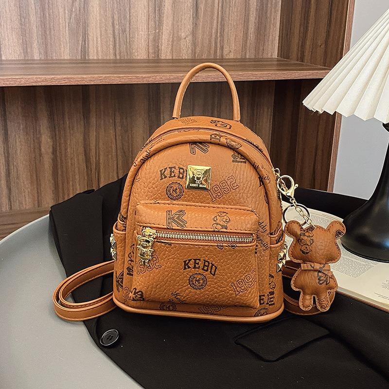Niche new student schoolbag women spring and summer fashion casual small backpack leisure travel backpack