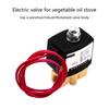 1/4 дюйма Электромагнитные клапаны Латунный корпус Высоконапорные соленоидные клапаны Для горелок на растительном масле Долговечные