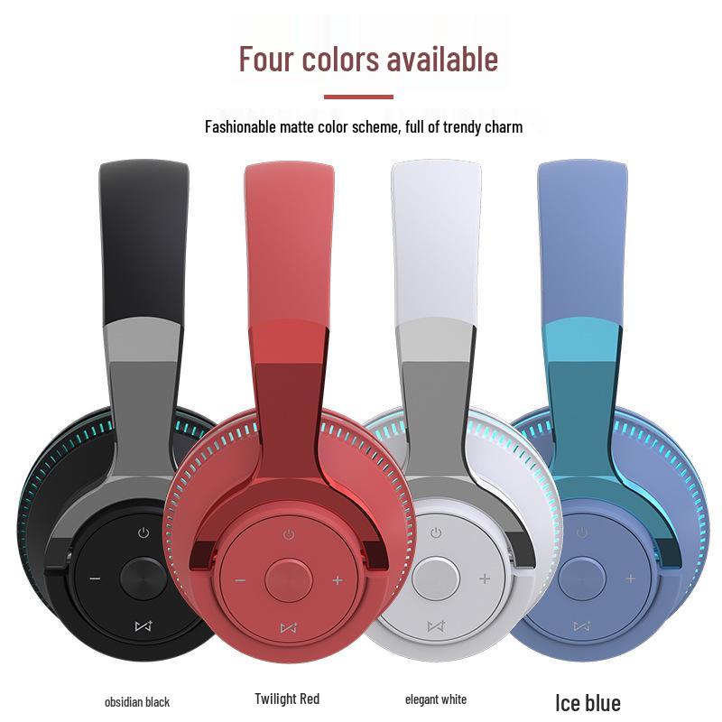 Luminous H2 Wireless Bluetooth Over-Ear Headphones with Heavy Bass