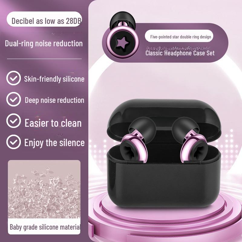 Bouchons d'oreille en silicone anti-bruit: Étanche, Insonorisé, Idéal pour les dortoirs, le travail, les ateliers et le ronflement
