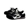 Ruoji 2025 New Leather Retro German Training Shoes Women's Soft-soled Flat-soled Single Shoes Casual Sports Shoes Forrest Gump Shoes Women