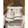 Platform dad shoes summer new white small fried street heightening thin mesh breathable sneakers