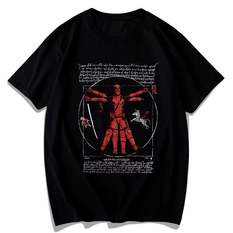 

Genuine 2026 New Spoof Jesus Deadpool Fun Graphic Print High Quality Plus Size Men s Hoodie Loose Thermal Top XL