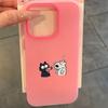 New Jelly 2-in-1 Phone Case for Women with High Luxury and Light Luxury, Summer 3-in-1 Phone Case for Apple Cartoon Cute