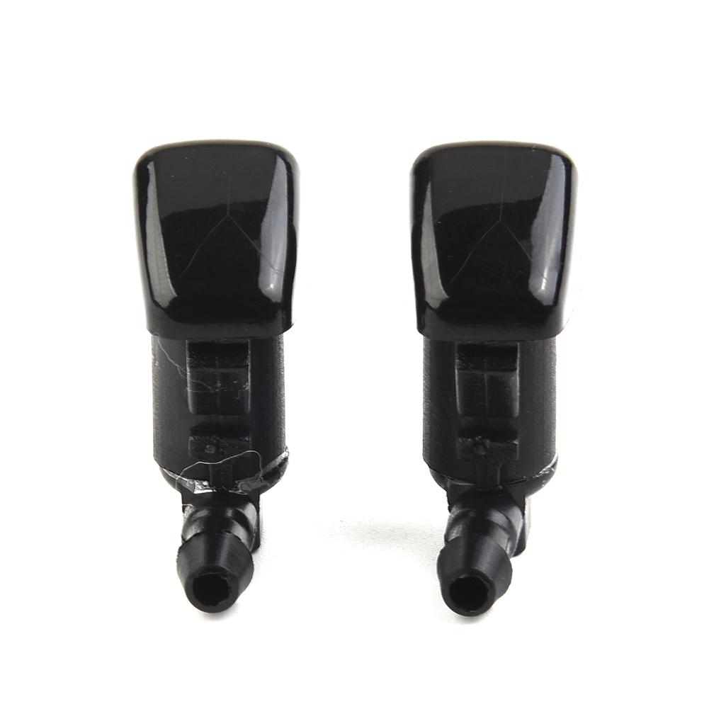 Washer Nozzle Windshield Washer 3*2.5*2cm 68260443AA Black