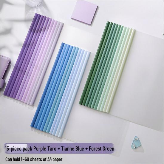 A4 Transparante Klemmap voor Kantoor- en Studentenopslag