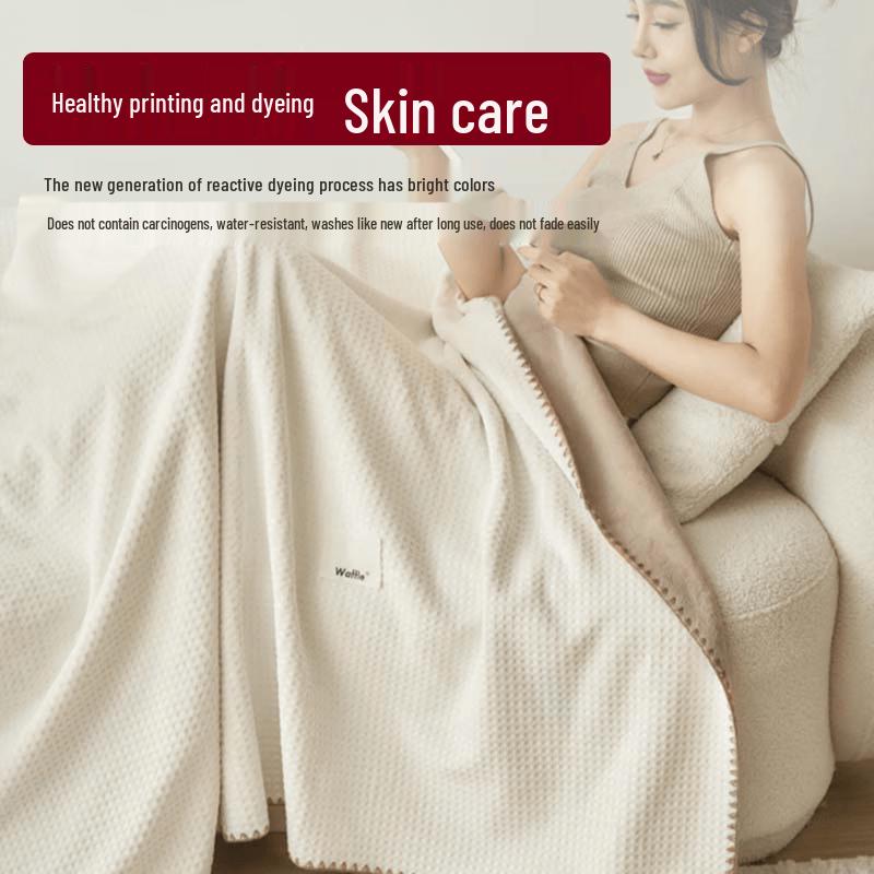 OLOEY Thick & Breathable Nap Blanket