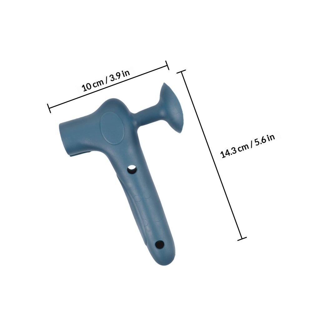 3Pcs Silicone Door Handle Gloves Suction Cup Anti-Collision Cover Wall Protection Door Knob Stopper for Home Office