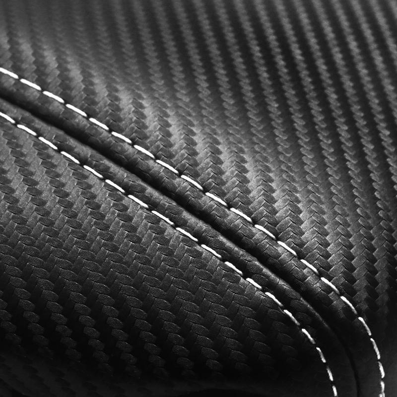 Carbon Texture Leather Door Panel Cover For Toyota Prius 2004 2005 2006 2007 2008 2009 2pcs Front Door Armrest Panel Cover Trim