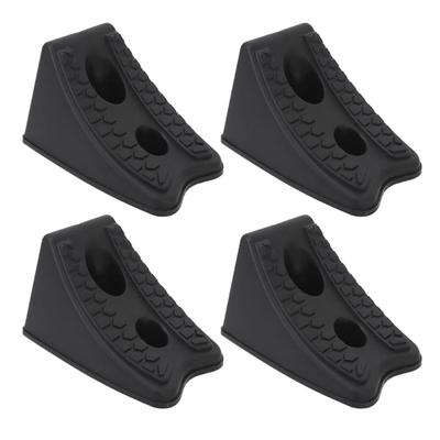 4X Steady Angled Wheel Chocks For Automobiles Motorhomes And Multiple Vehicles