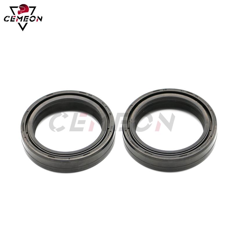 41X52.2X11 Fork Seal For BMW F650CS Scarver 02-05 F800GS 09-11 Motorcycle Front Shock Absorber Front Fork Oil Seal and Dust Cap