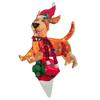 Christmas Decorations Outside Light Up Animals Dog Santa Supplies Clausoutside