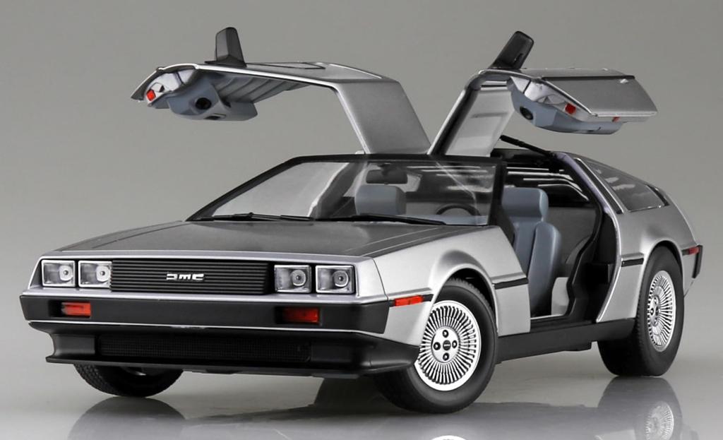 Aoshima Bunka Kyozaisha DeLorean Plastmodell 1/24 TheSupercar Nr. 21 '82 DMC-12