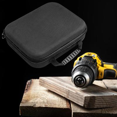 Multifunction Waterproof Portable Electric Drill Tool Bag with Handle Zipper Closure Portable Shockproof Large Capacity Bag Hardware Organizer