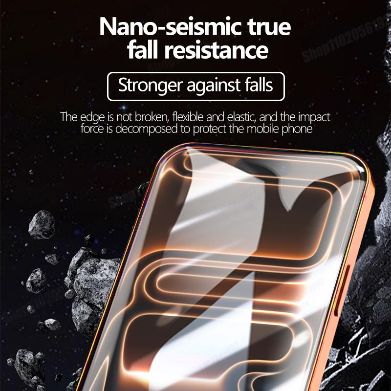5PCS Full Cover Hydrogel Film For iPhone 17 Pro Max 17 Air Screen Protector For iPhone 16 Pro Max 14 15 Plus 12 13 Mini 16E Film