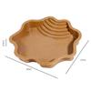 Reptile Water Bowl Terrarium Dish Plate with Ramp Turtle Pool Reptile Water Dish for Bearded Dragons Gecko Lizards Pet Supplies
