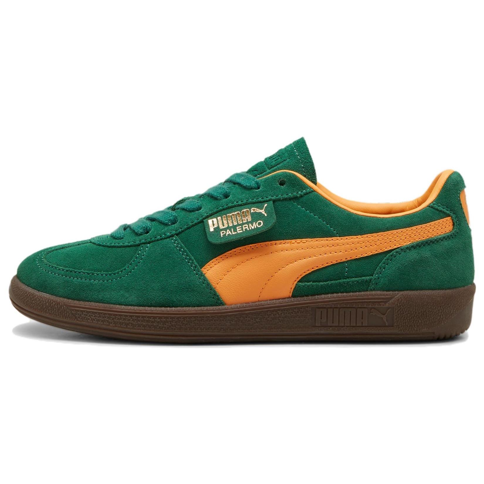 Puma Palermo  College Green Mustard Yellow  Men s 396463-05 EU 44.5