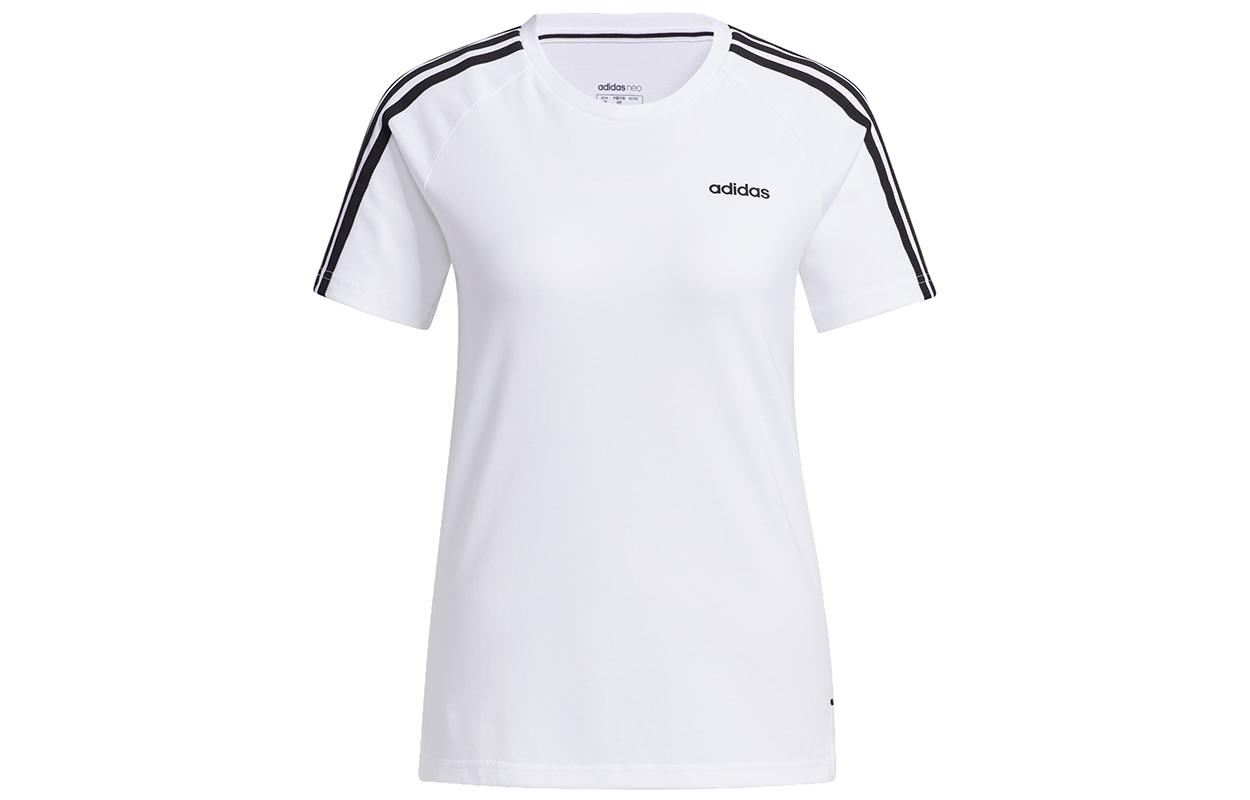 Adidas Neo Raglan Sleeve T Shirt Women s White GP5575 S