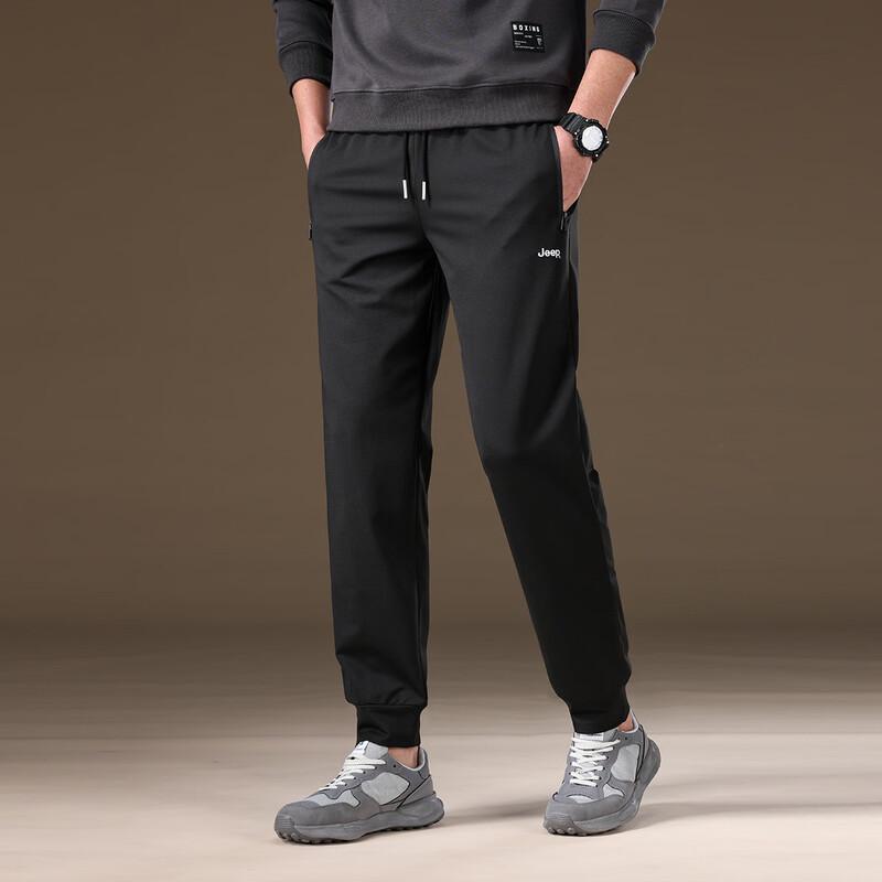 JEEP Men s Casual Tapered Knit Sweatpants 4XL