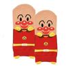 [Soreike! Anpanman] Puppet 7 Characters Front Sneaker Socks 2-Pair Set Fukusuke Red X Anpanman