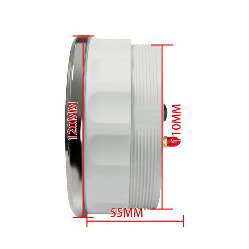 ELING 110mm Speedometer GPS Odometer 60 80 120 200 km/h 12V 24V with GPS Antenna 7 Colors Backlight for Auto Motorcycle RV