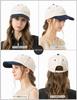 Large Carefully Bicolor Light Cool to the UV UV Size All Seasons CAP [Loo&c] Loo&c Hats, Caps, Sizes, Selected, Deep, Caps, Women's, Cotton, 100%