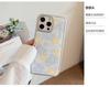 Gilded Instagram Oil Painting Flower Apple 16Promax Phone Case iPhone 15 Drop Glue 1