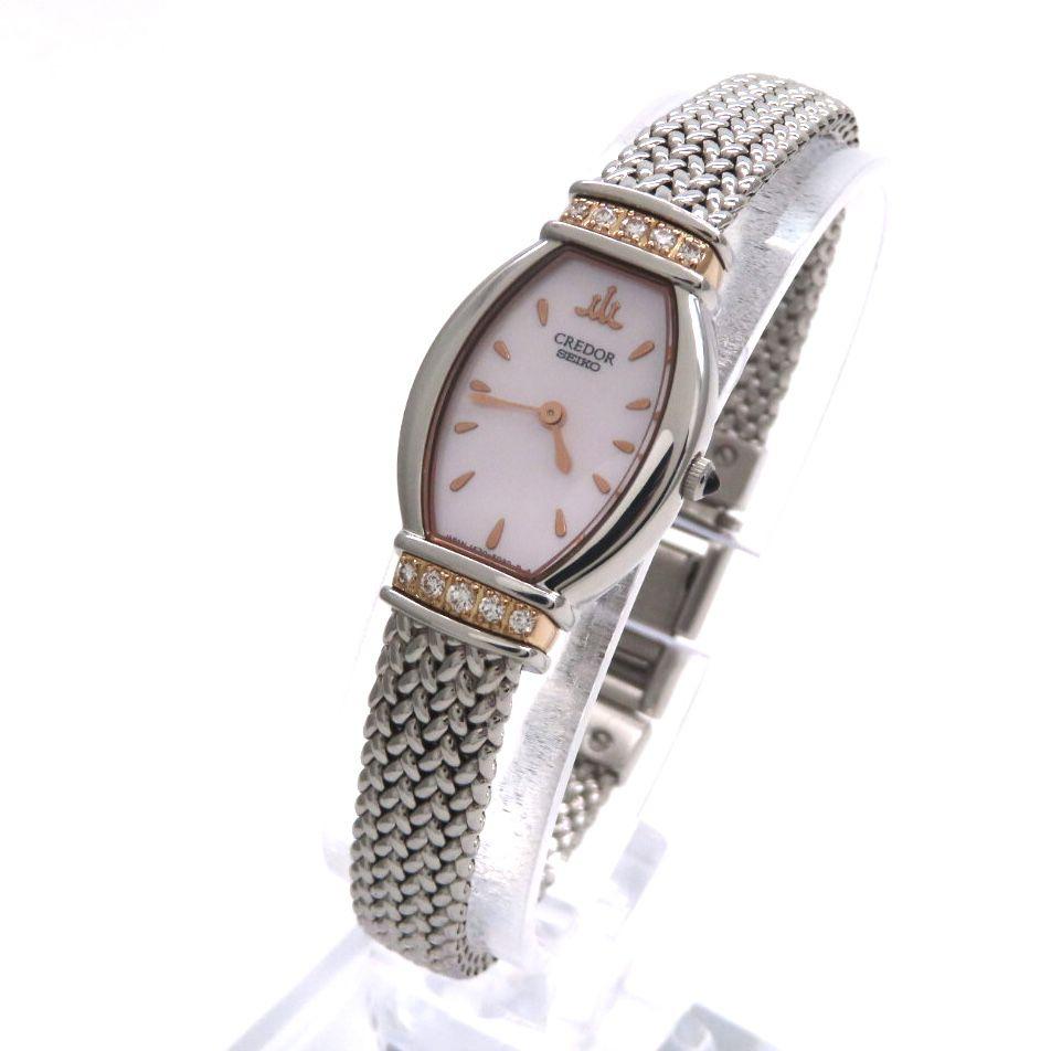 

[USED] Lug Diamond SEIKO Seiko Watch Credor Pink Shell Extreme
