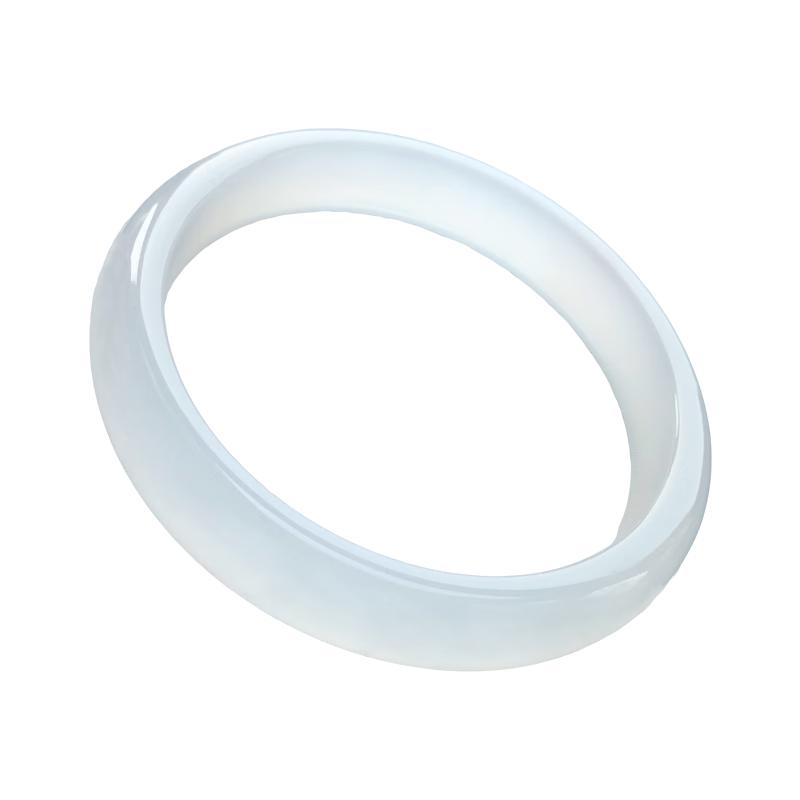 Natural Chalcedony Agate Bangle for Women