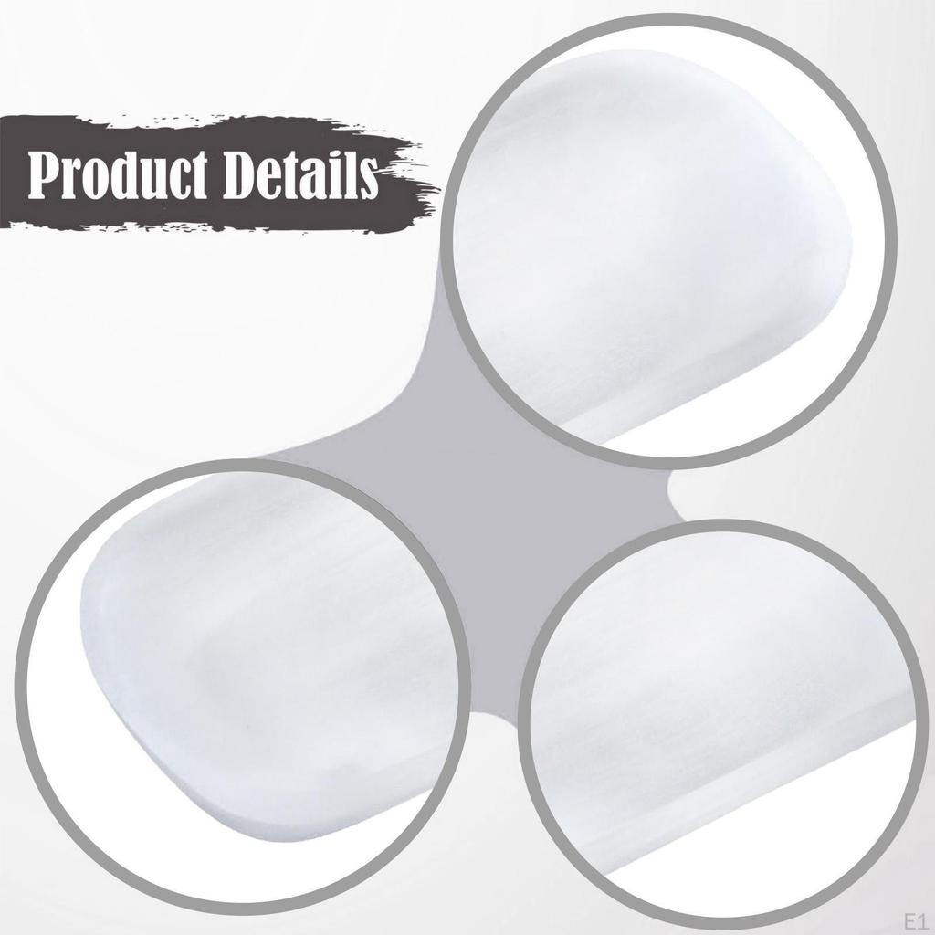 Selenite Charging Plate Bowl Display Ornament Gift Desktop Holder Jewelry Decorative Tray for