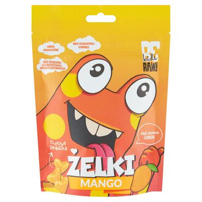 Buď syrový! Dětské mango gumové bonbony 35 g bez cukru