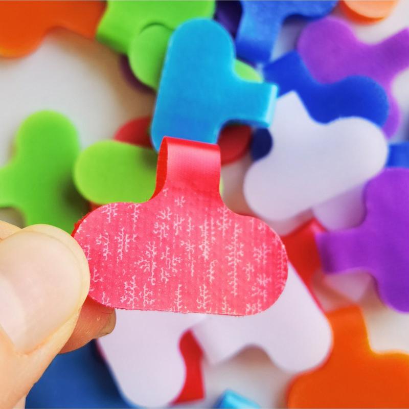 20Pcs Colorrandom Cable Labels Cable Ties Reusable With Write-On Label Wire Labels Cable And Wire Tags Easy Identification