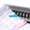 Multi Function Adjustable Mushroom Hole Puncher Paper Binding Hole Punch Machine (Gray)