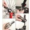 Bike Multitool Professional Safety Electroplating Process Portable 20 In 1 Bike Multitool for Travel for Emergency Maintenance