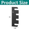 10 pack stainless steel door hinge spacers for use with door hinge repairs to improve alignment and reduce loosening over time