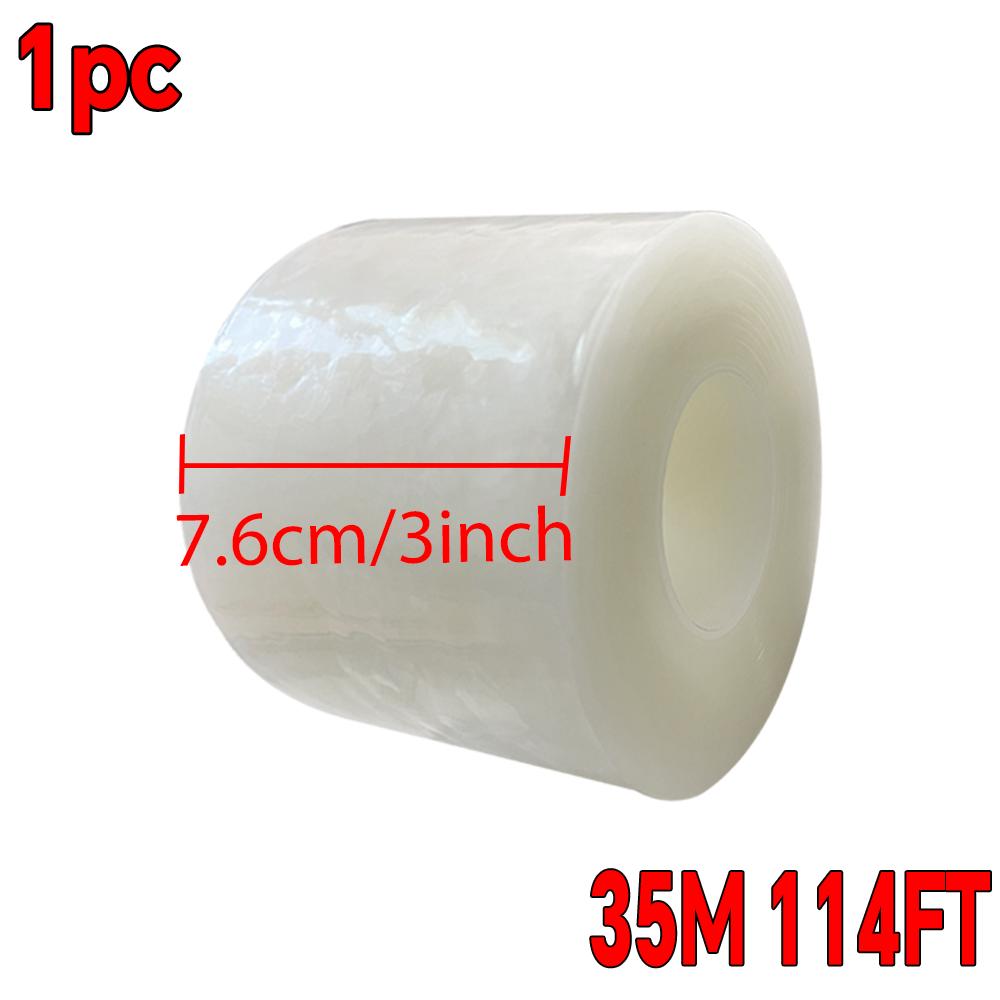 Window Insulation for Winter Weather Sealing Tape Residue Free Clear Window Draft Isolation Sealing Film Tape for Doors Windows