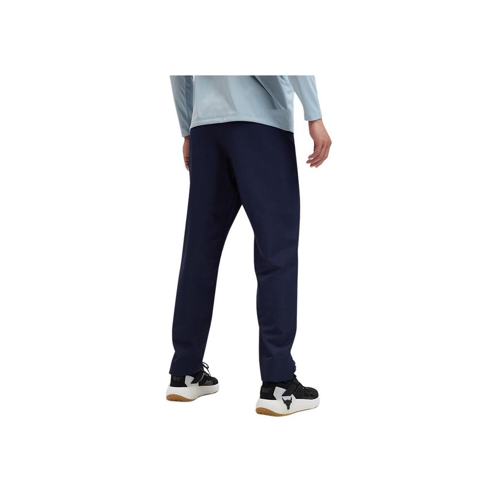 Under Armour Ss25 Ef Perf Graphic Logo Comfortable Loose Sports Long Pants Men bottoms Dark-Blue 6007559-410