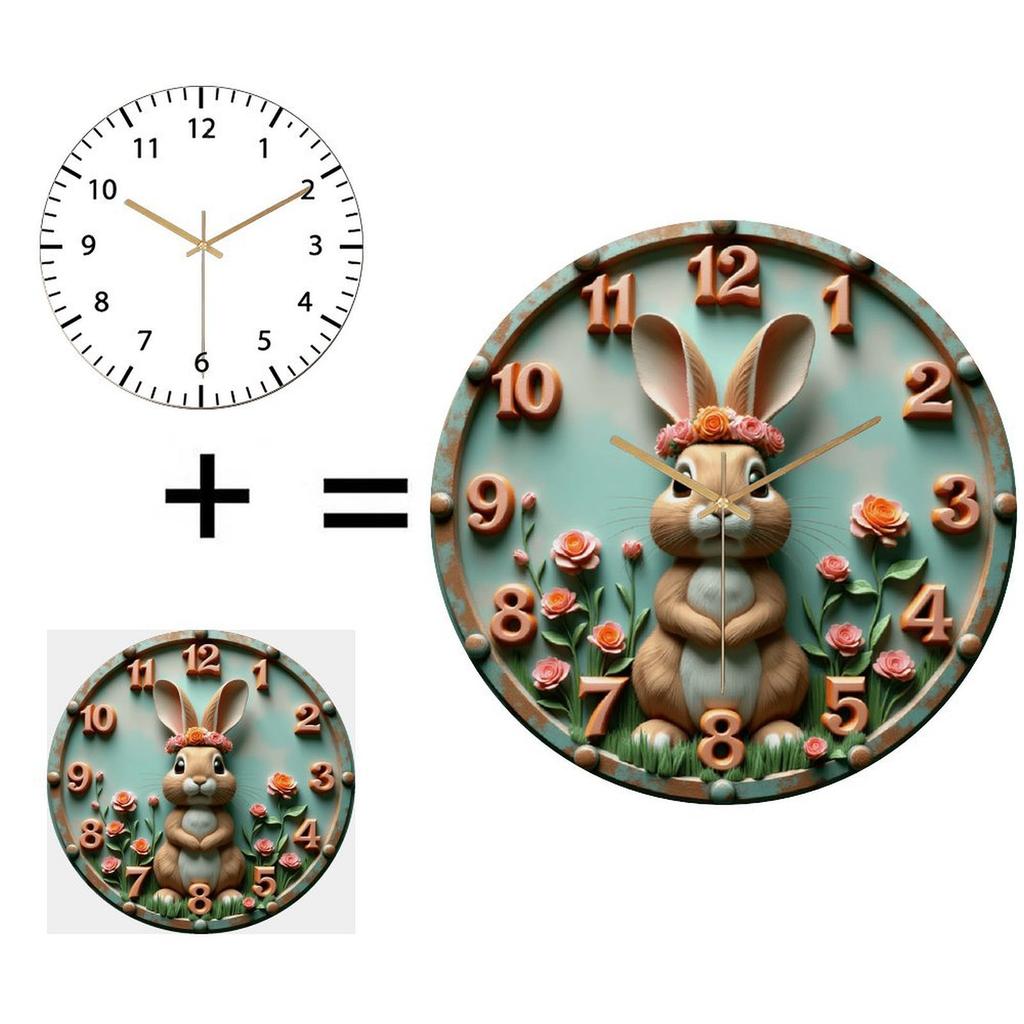 12 Inch Diameter Glass Wall Clock Considered Essential for Modern Home Staging