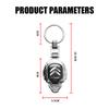 PEZN4 Skull Head High Quality Keychain Pendant Keyring Jewelry For Citroen C1 C2 C4 C3 C5 VTS Cactus Picasso Saxo Car Key Accessories