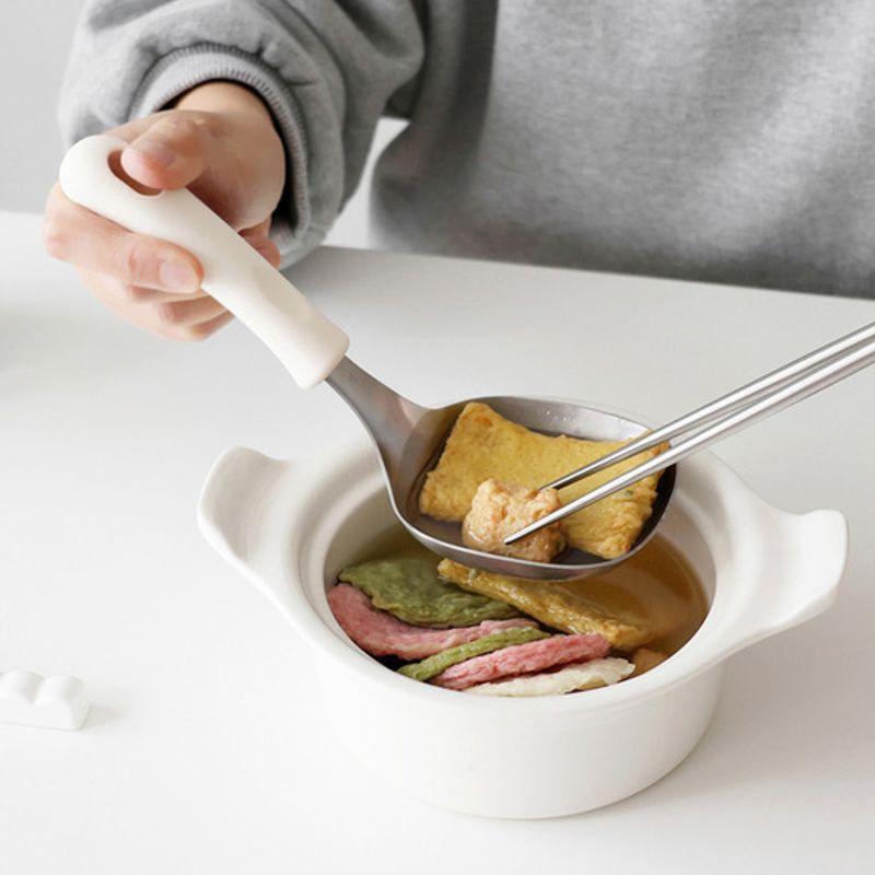 Kamomekitchen kamomekitchen Silikongriff quadratische Mini-Schöpfkelle