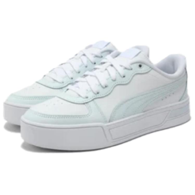 new PUMA Skye Low Top Skateboard Shoes Women's White Green