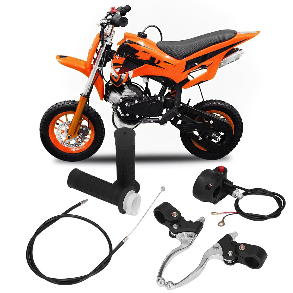 22mm Lenkergriffe Kill Ein Aus Schalter Gashebel Bremshebel Kit für Dirt Mini Pocket Bike