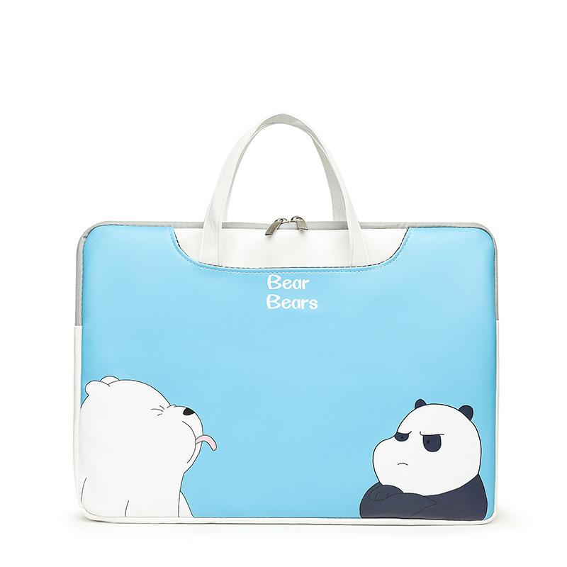 New laptop bag girls high-value cartoon cute liner bag inch college students large-capacity storage