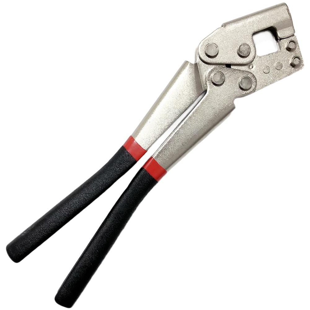 Metal Stud Crimping Pliers with Single Hole Punch for Light Steel Keel Fixing Suitable for Ceiling and Plant Construction Tasks