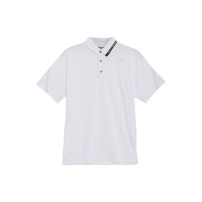 Polo Décontracté Color Block Coupe Droite Homme Hauts Blanc 627601-04