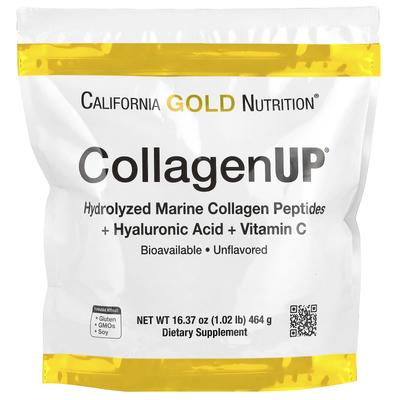 CollagenUP®, mit hydrolysierten Meereskollagenpeptiden, Hyaluronsäure und Vitamin C, ohne Geschmack, 1,02 lb (464 g)