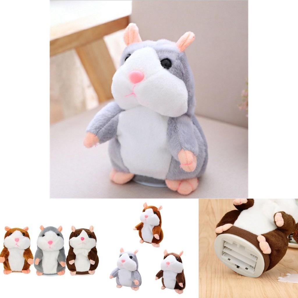 Cute Talking Hamster Pet Plush Toy Kids Sound Record Toy | 15/18cm
