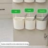 Wall Mounted Storage Bins Kitchen Storage Organizer Bucket Wall Mounted Organizer Basket,for Bathroom,Kitchen,Cabinet