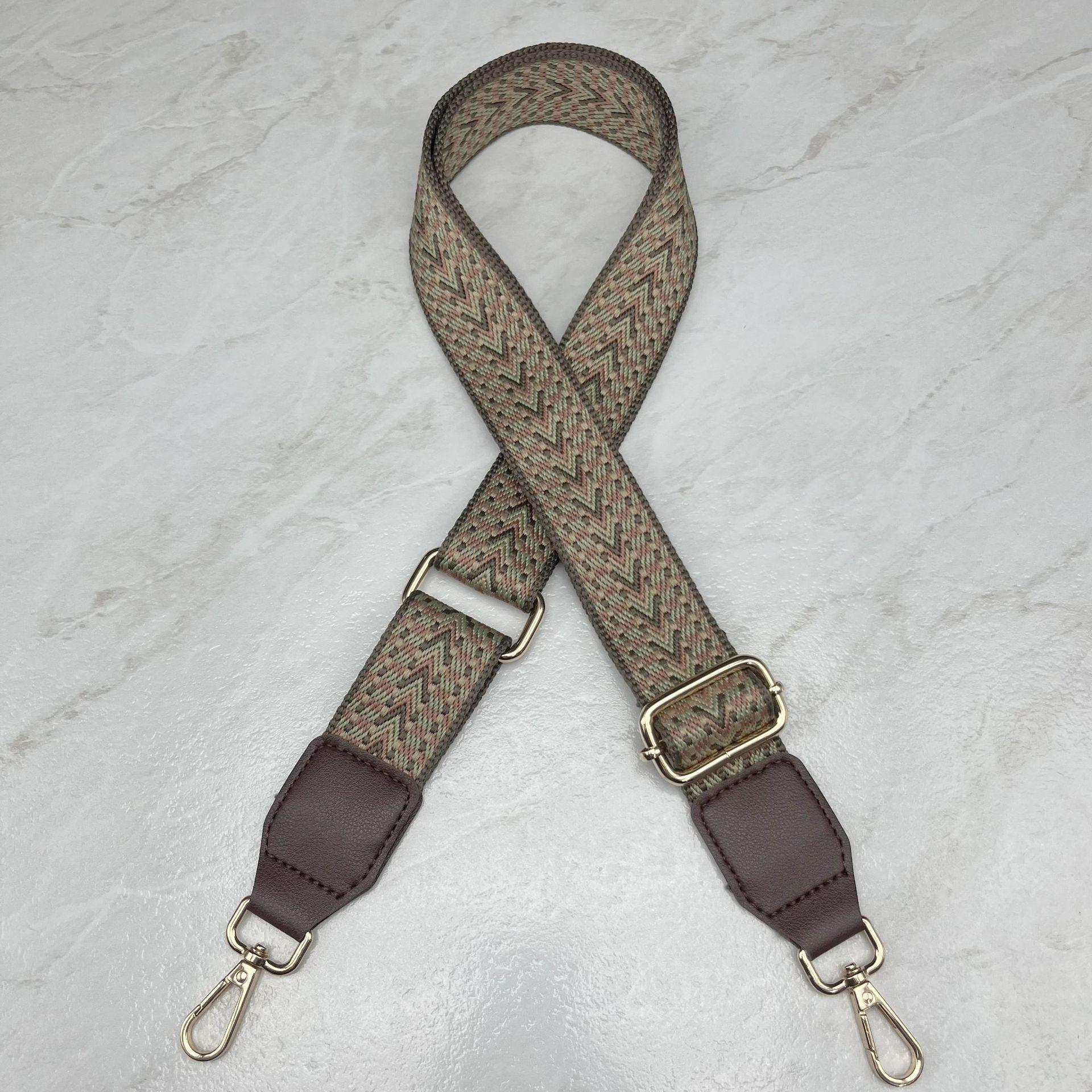 

Широкий ремень для сумки через плечо и наплечного ремня для женщин - сменный аксессуар для багажа своими руками Gun Black Buckle