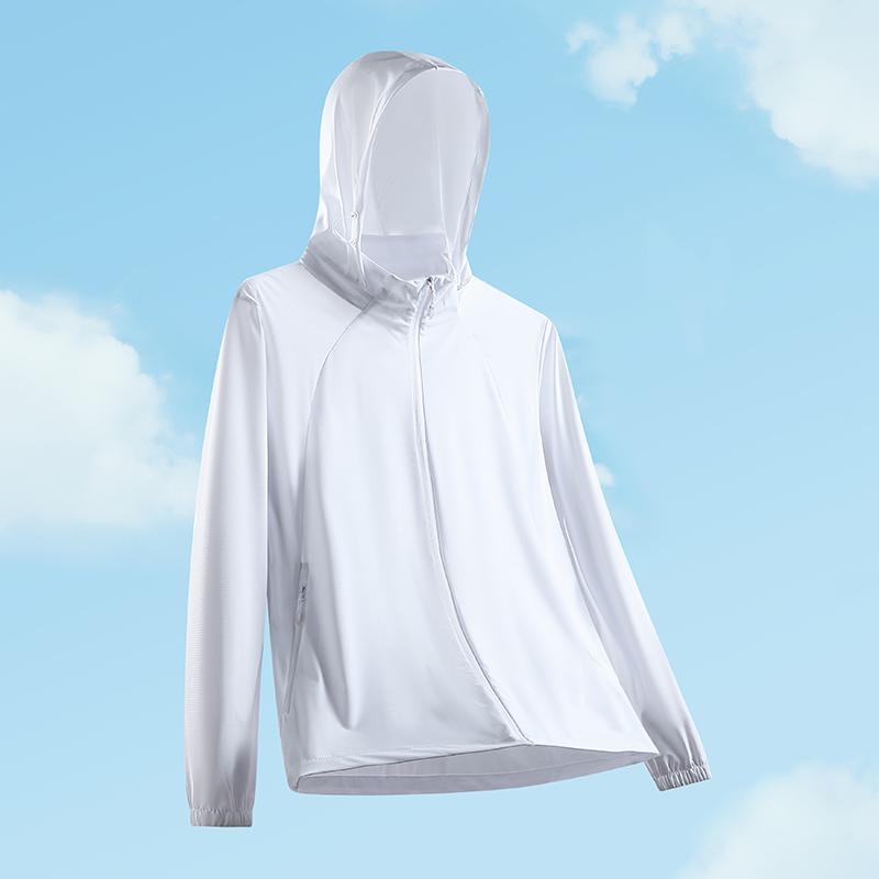 Outdoor Ice Silk Sun Protection Clothing for Women, Summer UV Resistant Lightweight and Breathable Fishing Sun Protection Clothing